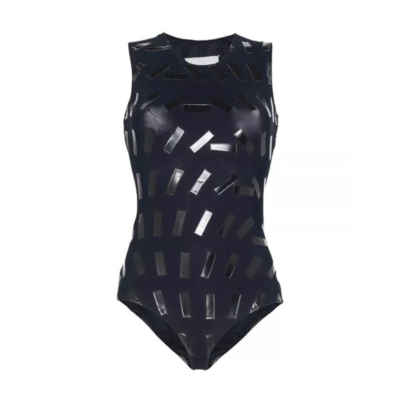 Maison Martin Margiela Tops - Maison Margiela Black Stretch Bodysuit High-End Brand Size XS NWT